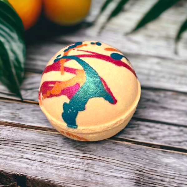 Beach Baby (Mango Coconut) Jumbo Foaming Bath Bomb