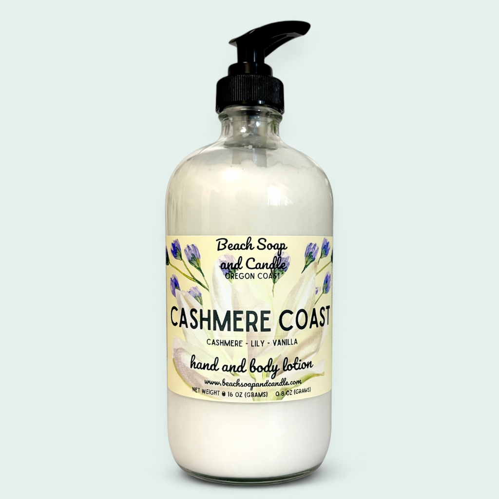 Beach-Themed Lotion with Shea Butter 16 ounce - choose your scent