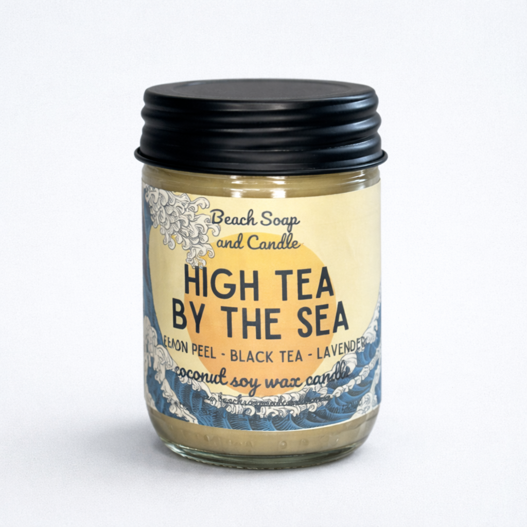 High Tea By The Sea | Coconut Soy Wax Candle