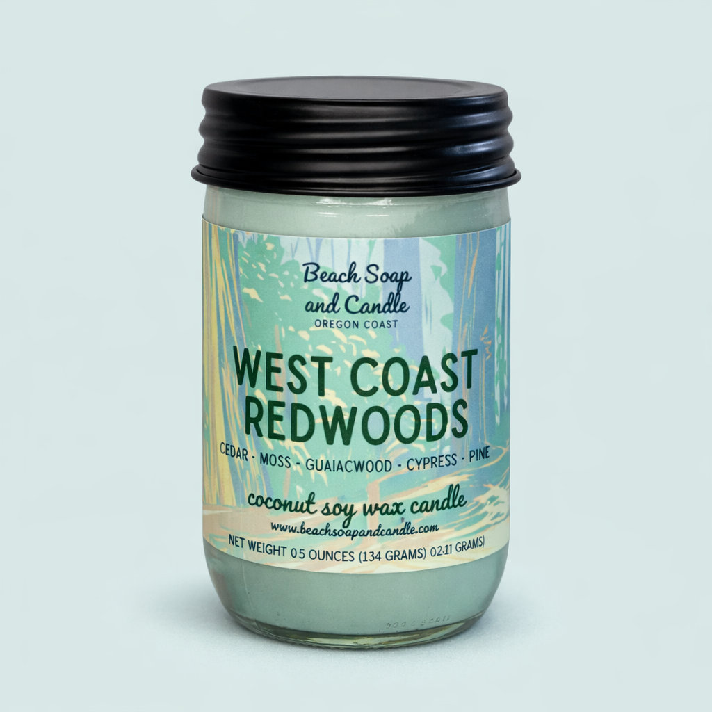 West Coast Redwoods | Coconut Soy Candle
