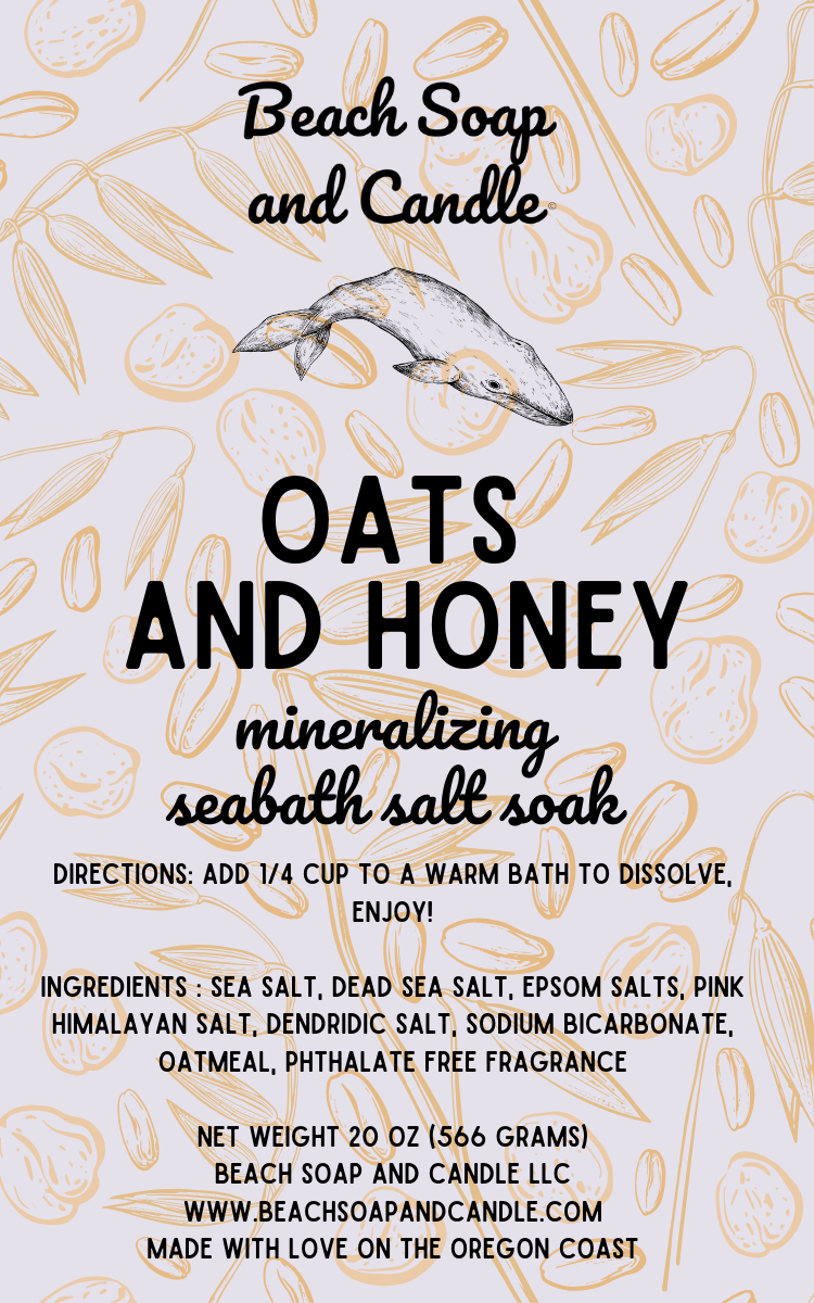 Oats and Honey Seabath Mineralizing Bath Soak