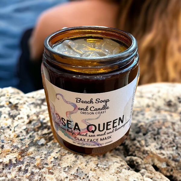 Sea Queen Sea Clay Face Mask with Kelp Extract on