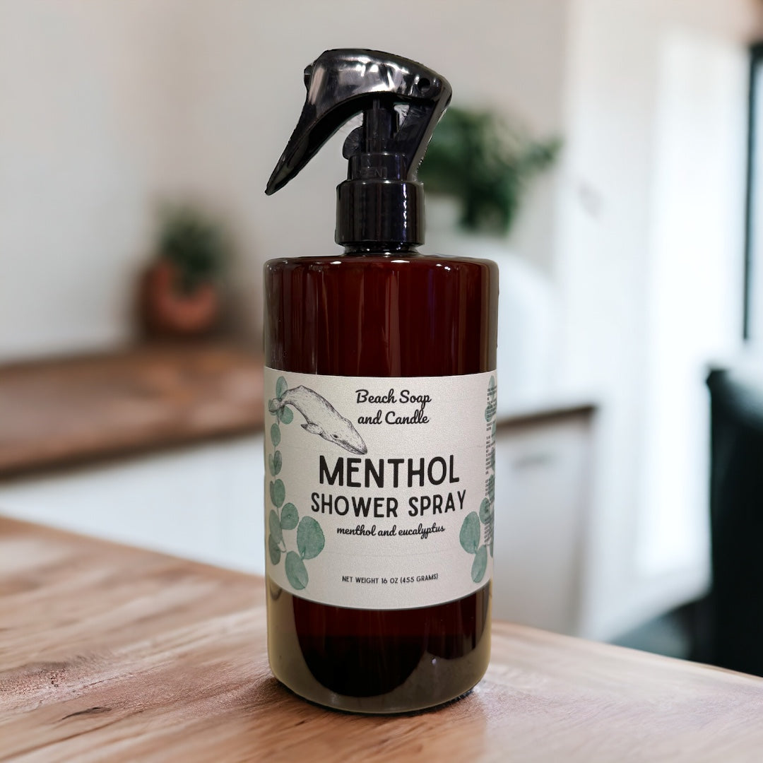 Menthol and Eucalyptus Shower Spray