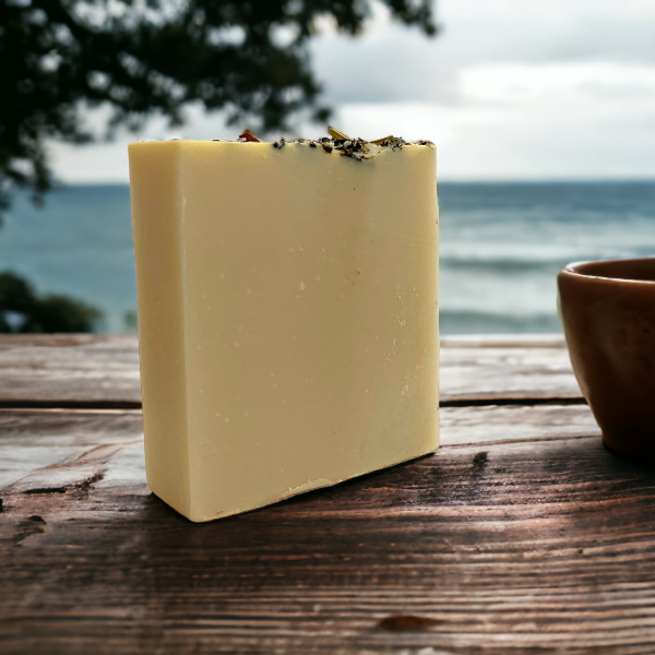 Sea Bee Beeswax Unscented Lotion Bar - Cannon Beach Soap and Candle