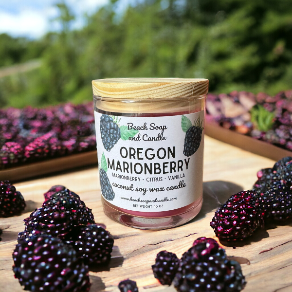 Oregon Marionberry Coconut Soy Wax Candle