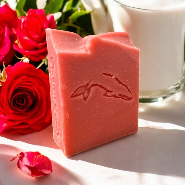 Beach Blooms (Wild Rose) Goatsmilk Handmade Soap