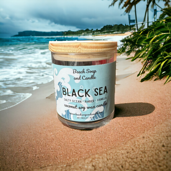 Black Seas Coconut Soy Wax Candle