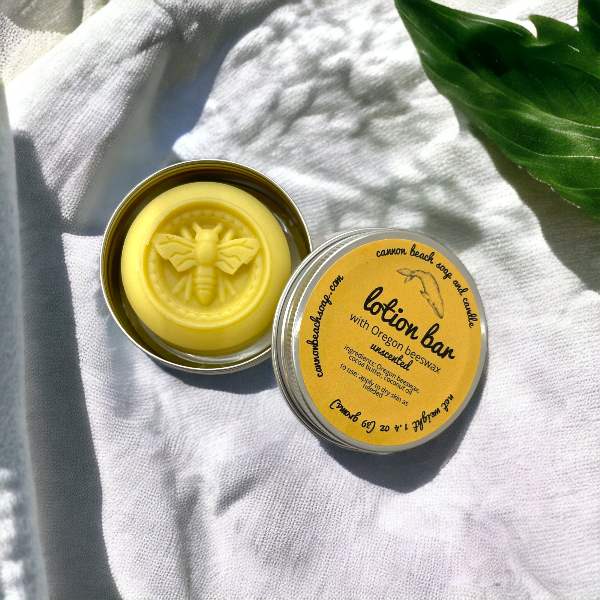 Sea Bee Beeswax Unscented Lotion Bar