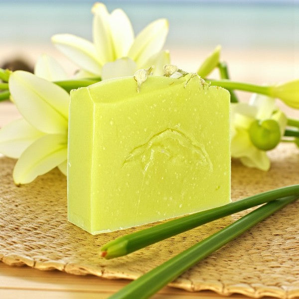 Lemongrass and Litsea Essential Oil Goatsmilk Soap