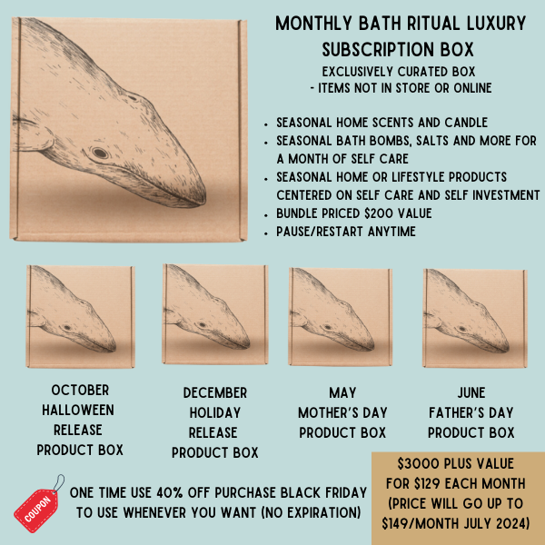 Bath Ritual Monthly Luxury Self Care Subscription Box