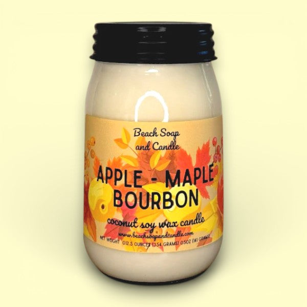 Apple Maple Bourbon | Coconut Soy Wax Candle