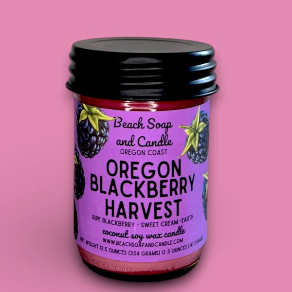 Oregon Blackberry Harvest | Coconut Soy Wax Candle
