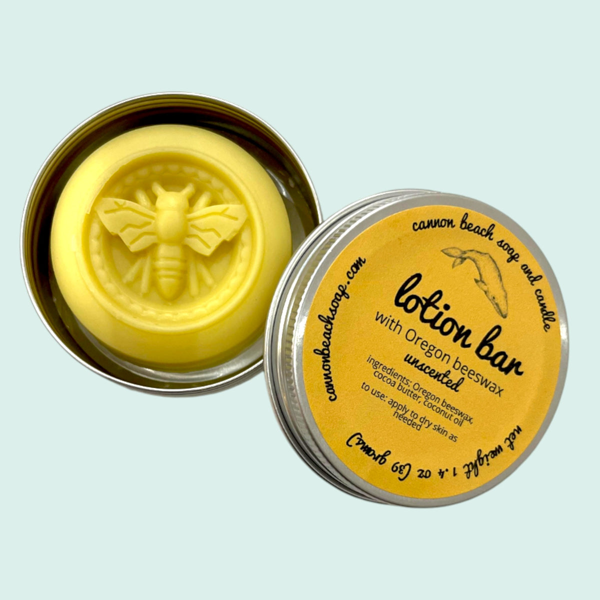 Sea Bee Beeswax Lotion Bar – Solid Skin Moisturizer