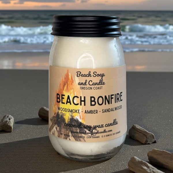 Bonfire Coconut Soy Candle
