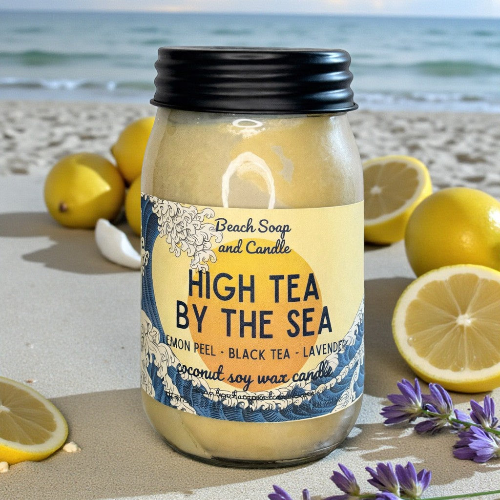 High Tea By The Sea | Coconut Soy Wax Candle