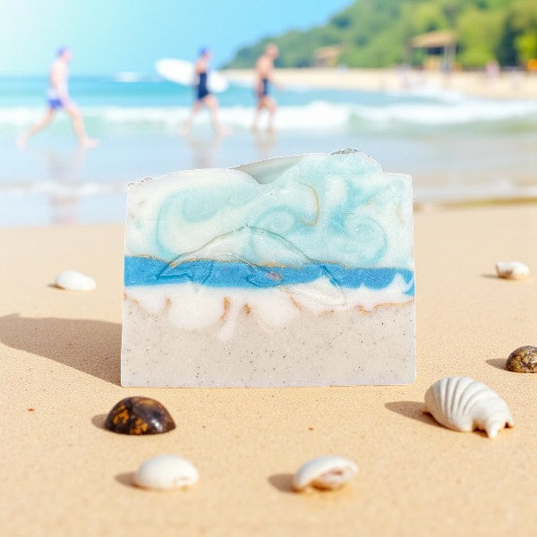 Endless Summer Handcrafted Artisan Soap with Local Sand