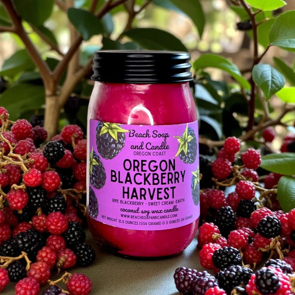 Oregon Blackberry Harvest | Coconut Soy Wax Candle